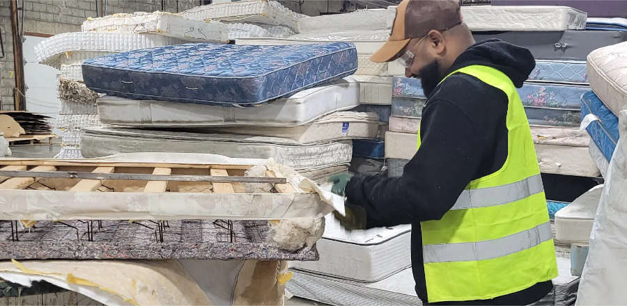 TSR Location Mattress Recycling