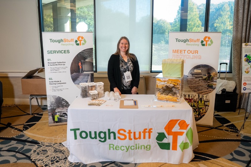 Mary Horsman Represents Tough Stuff Recycling At The 2026 Nerc Rethink Resource Use Conference In Princeton, New Jersey. Mary Horsman Represents Tough Stuff Recycling At The 2026 Nerc Rethink Resource Use Conference In Princeton, New Jersey.